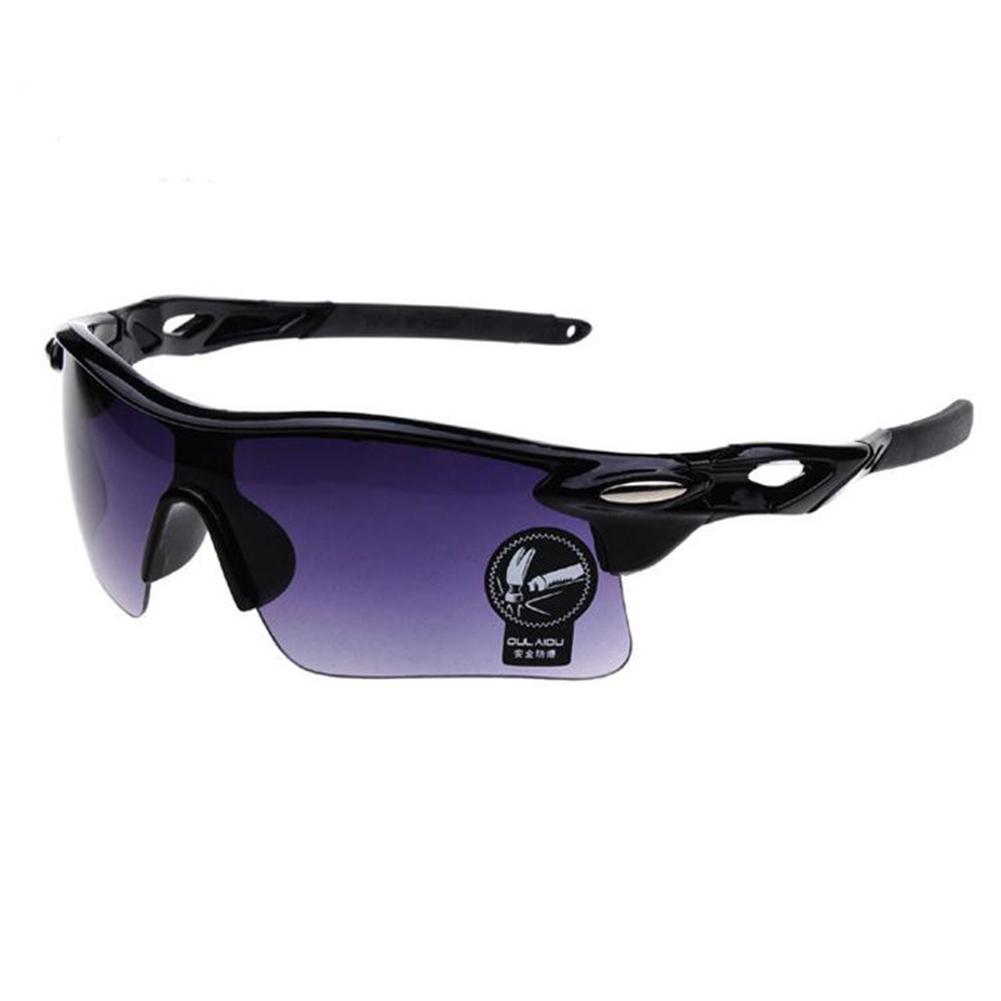 Outdoor Biking Sunglasses Colorful Film Reflective Explosion-proof Glasses