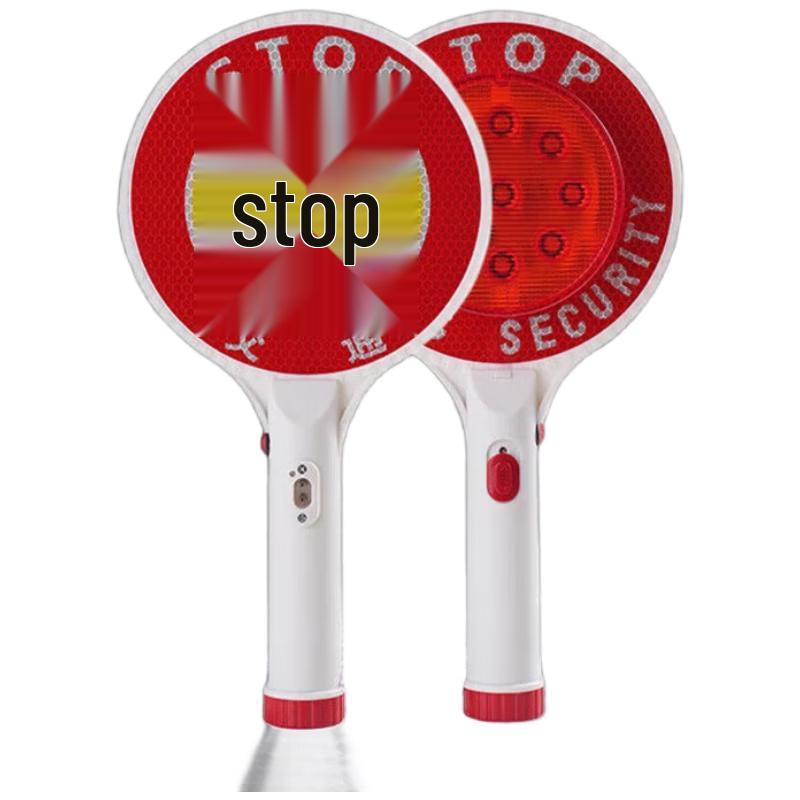 BAIGE Rechargeable Handheld Traffic Stop Warning Sign