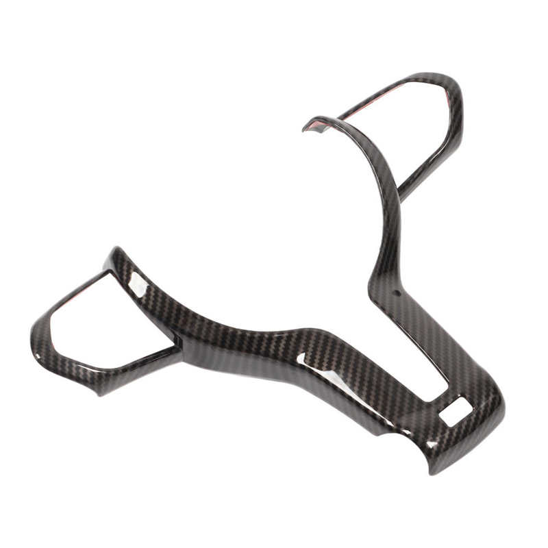 Steering Wheel Trim Carbon Fiber Color ABS Replacement for BMW M2 M3 M4 M5 X5M F