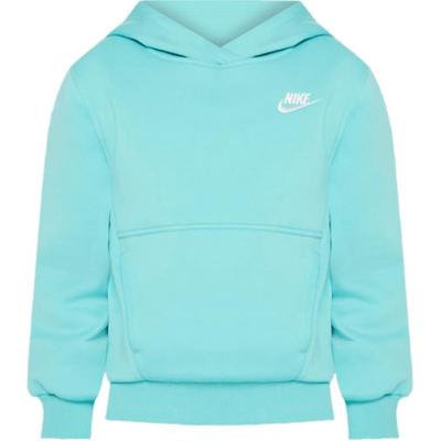 Nike Sportswear Club Pullover Hoodie Fleece Warm Weich Kinder Hoodies Grün-Frostweiß FZ5177-126