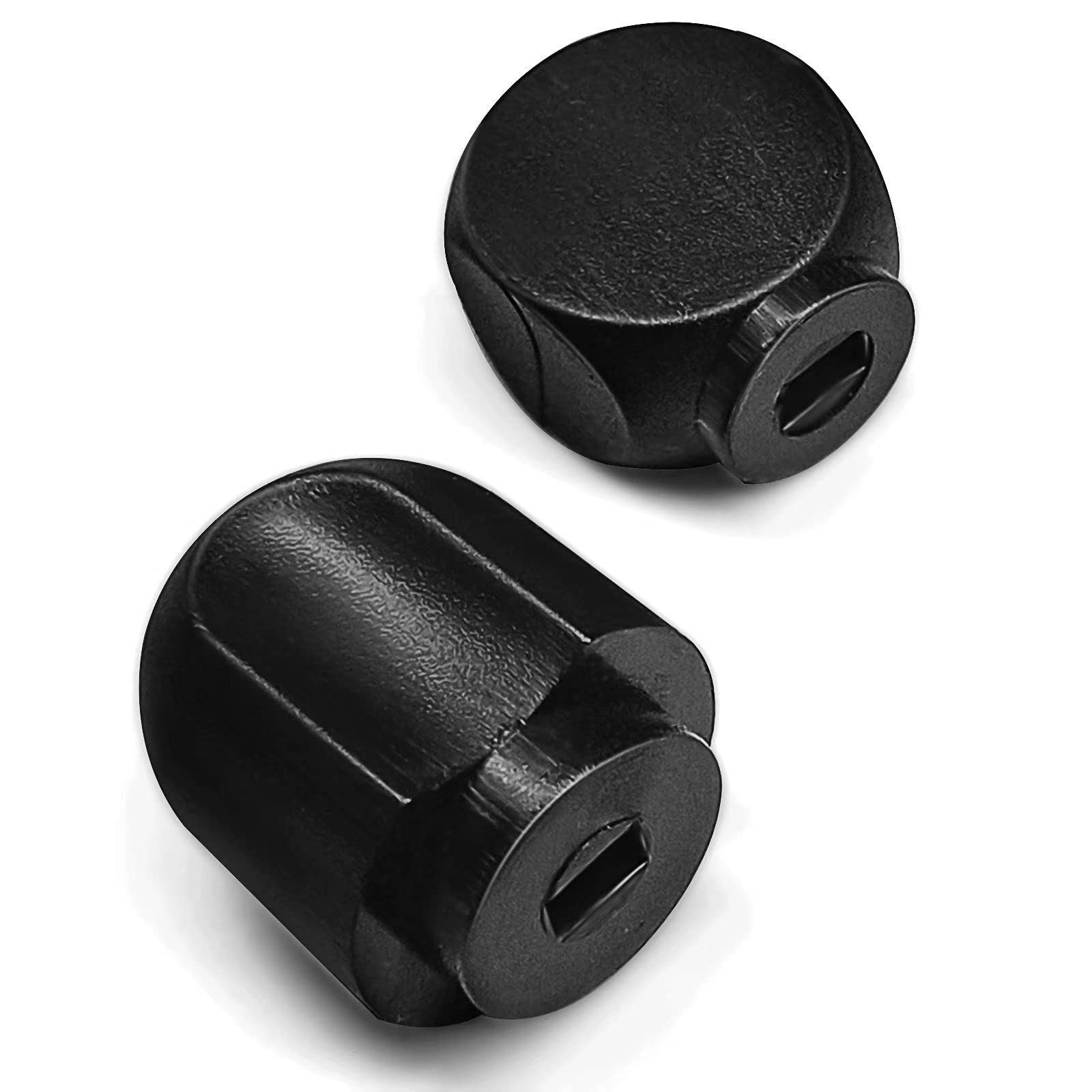 

LOYCEGUO Speed Control Knob Replacement Parts for KitchenAid Stand Set of 2 Black Plastic OEM Quality Locking Lever Knobs Mixer, чёрный