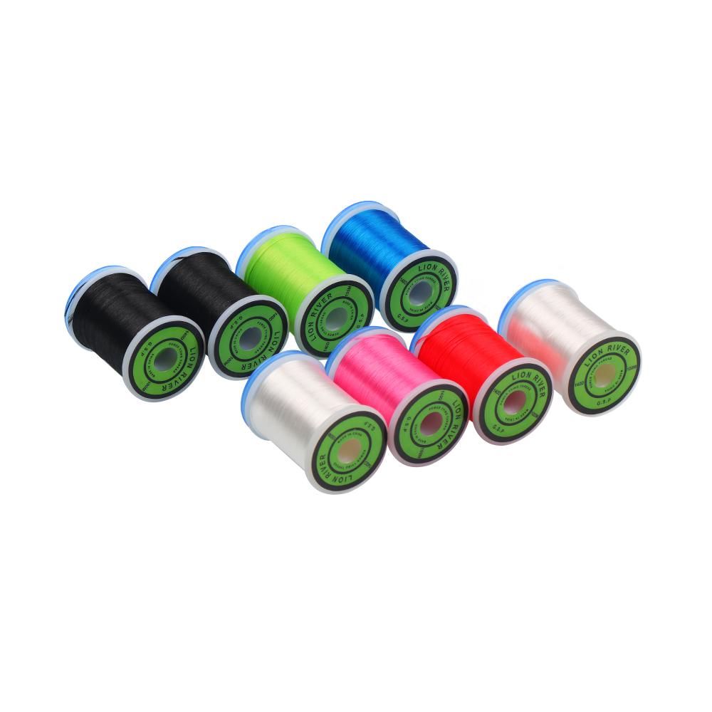 100m/spool 140D GSP Thread Strong Polyethylene Line Saltwater Fishing Bass Pike Flies Jigs Lure Tying Material 6 Colors