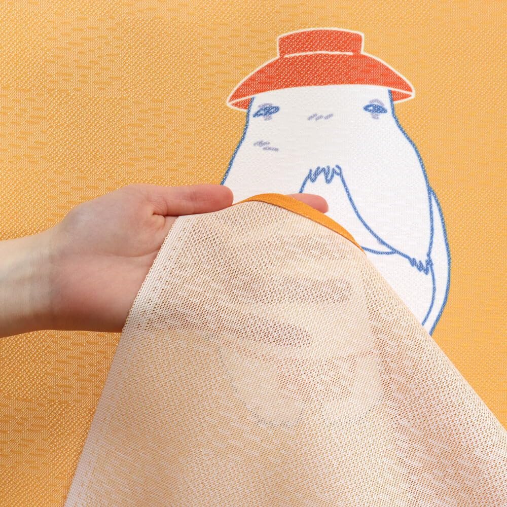 Noren 85X150cm Ghibli Spirited Away In "Kissho" [Made Japan] (Yellow 99658)