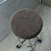 1Pcs Stretch Round Chair Covers Jacquard Round Bar Stool Seat Covers For Stool Chair Washable Stool Cushion Slipcover