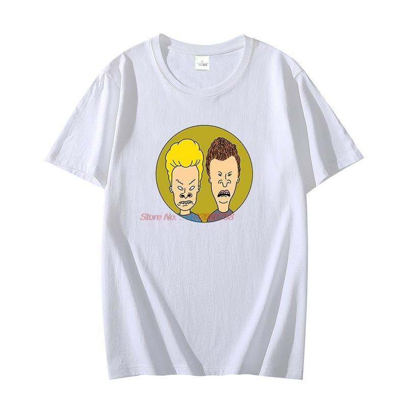Beavis And Butthead T Shirt Gift Funny Retro Vintage Cool Cotton Short Sleeve Tshirts Oneck Tshirt Summer Unisexs Clothing