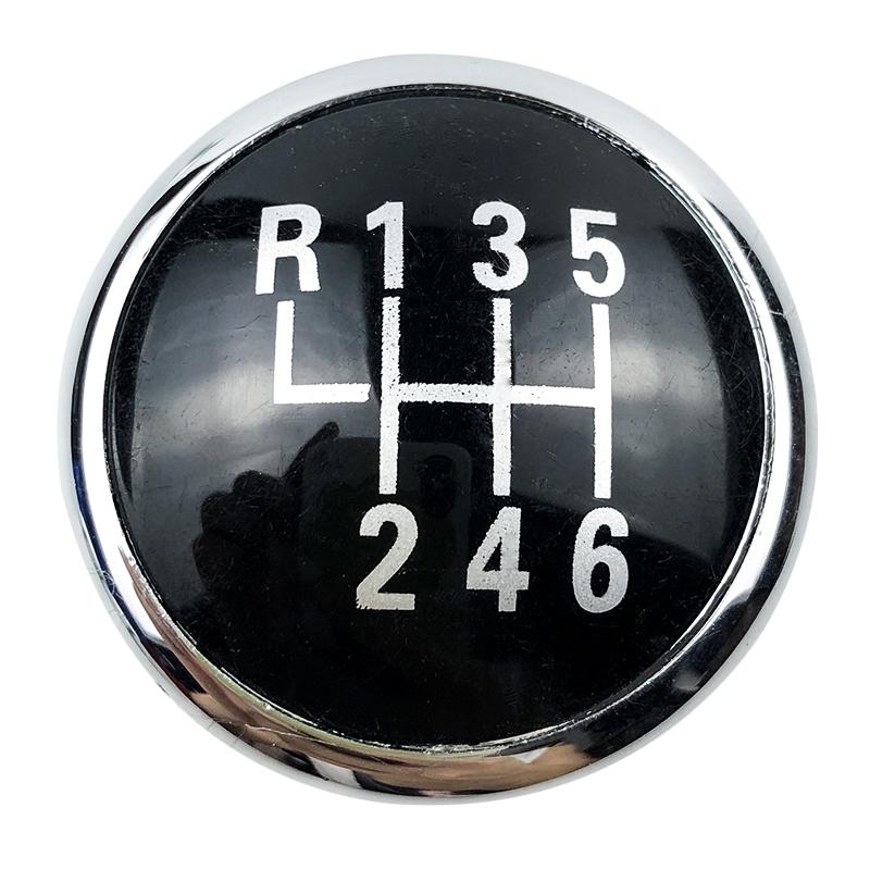 For Volkswagen VW Polo 9N 9N2 (2002-2010) Gear Shift Knob Speed Number Emblem Badge Car Styling Accessories