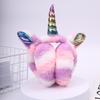 Ear Unicorn Winter Muff Pink Star Kawaii Rainbow Warm Headphones Girl Gift Child