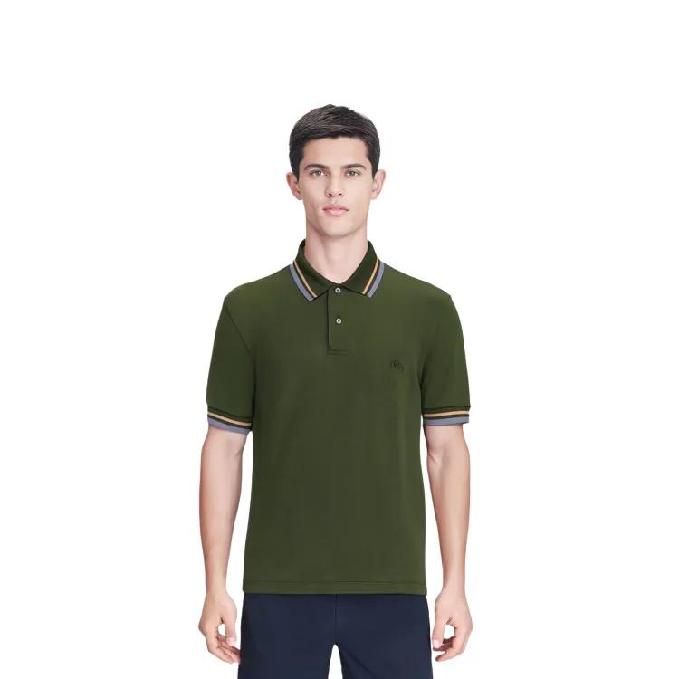 UNIQLO JW Anderson Polo Shirt Men's Dark Olive Green (Unisex) Polo Shirts 458078 57