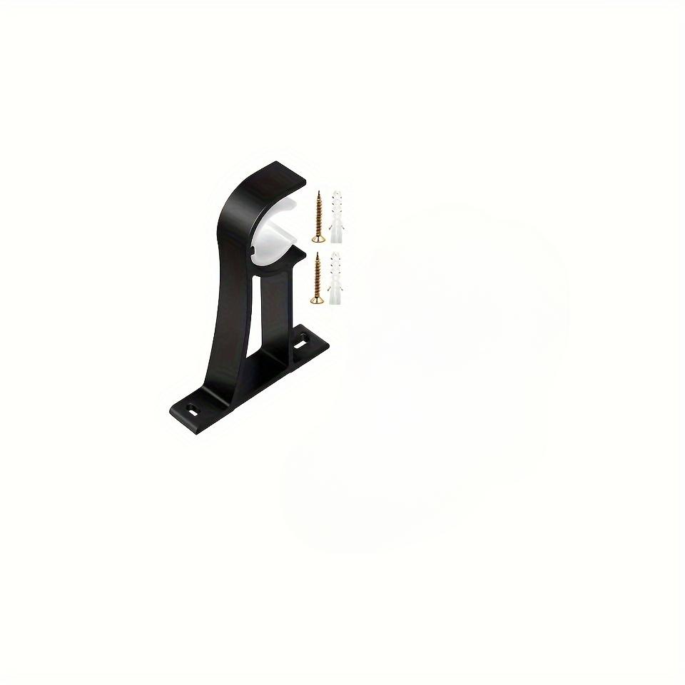 

Черные настенные кронштейны для карнизов, прочные и долговечные кронштейны для карнизов