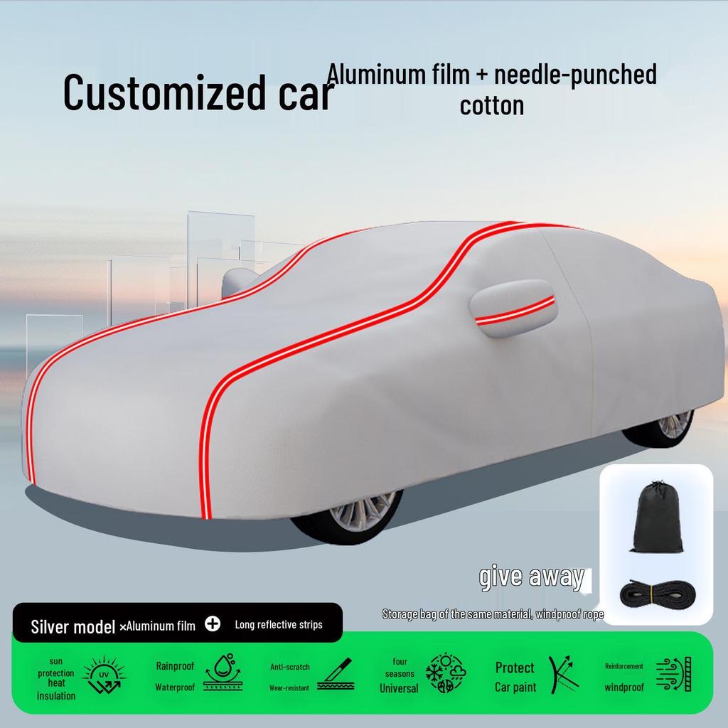 Custom Car Cover for Hongqi Models: E-QM5, H5, H6, H7, H9, HS3, HS7, EH7, Tiangong
