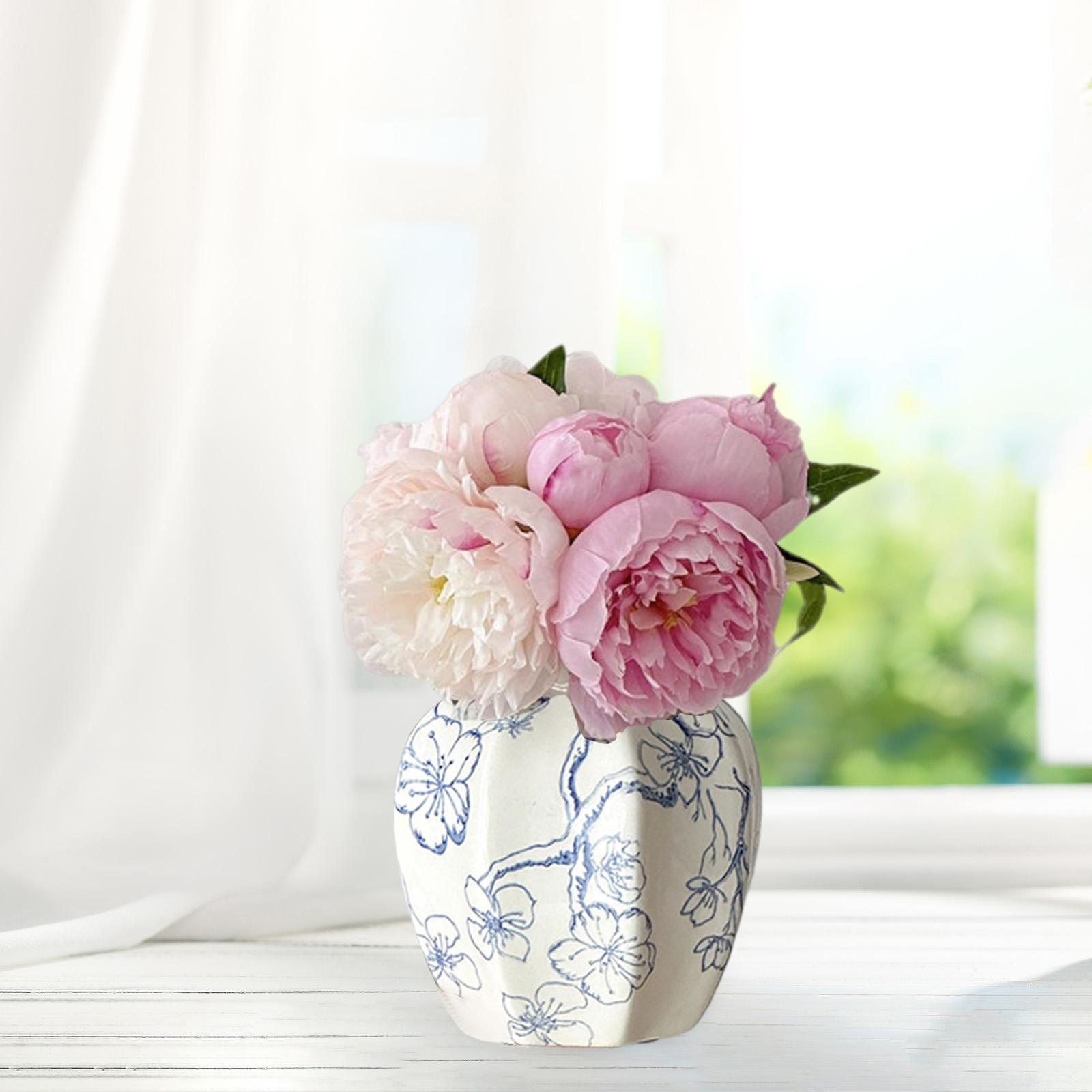 

Керамическая ваза для цветов декор Уникальная многофункциональная современная декоративная композиция из цветов для спальни, рабочего стола, прихожей, офиса