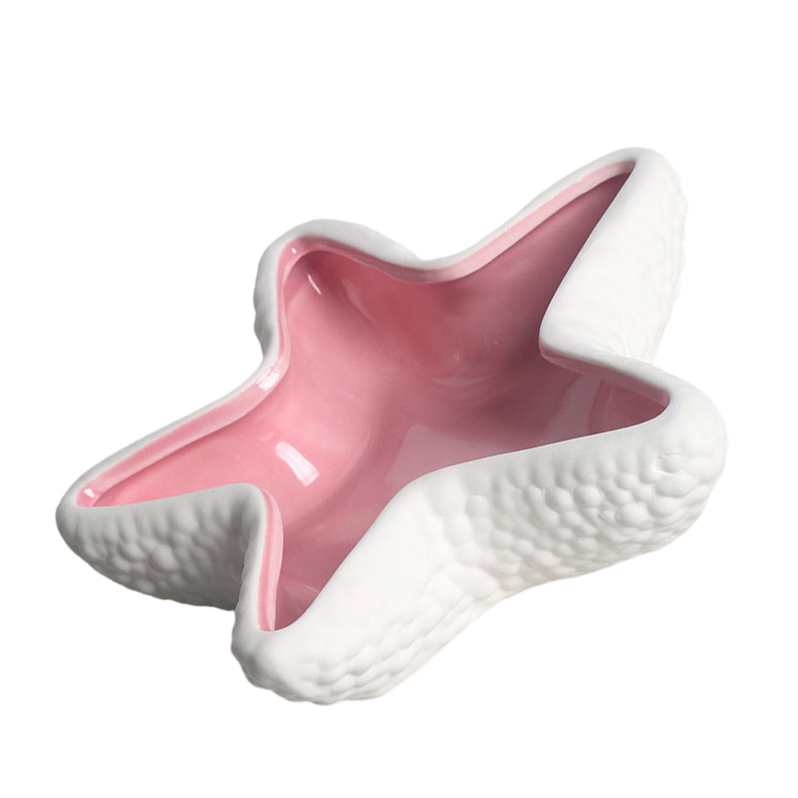 

Керамический поднос для украшений в морском стиле, блюдо из ракушек для колец и сережек, декоративный держатель для ключей в пляжном стиле 3