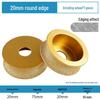 Stone Edge Grinding Wheel for French Edge Granite & Marble Tile - Trimming, Rounding, and Grooving with Angle Grinder