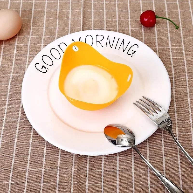 1PC Home Egg Cooker Microwave Air Fryer Mold Egg Cooker Mold Steamer Steamer Egg Cooker Kitchen Accessories Breakfast Cooking
