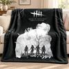 Dead by Daylight Decke Flanelldecke Weiche Gemütliche Plüschdecke für Sofa Bett Leichte Heimdekoration Outdoor Camping
