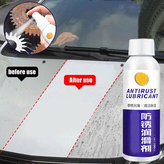 1/2/3Pcs 100ML Multi-purpose Rust Remover Car Maintenance Hinge Screw Metal Rust Stain Remover Iron Stain Cleaner Agent