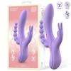 Lindsay Vibrator with Anal Chain Liquid Silicone Unibody Flexible 2 Motors