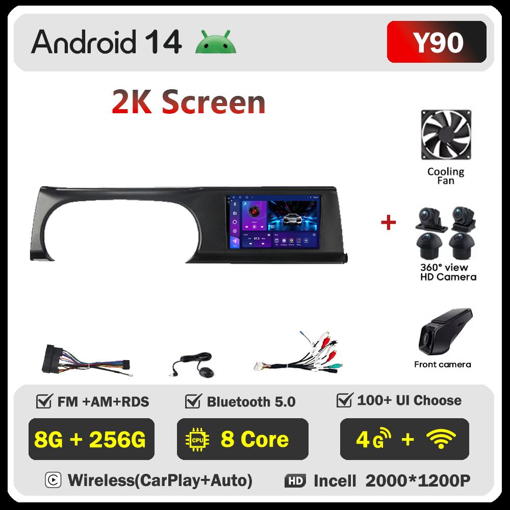 For KlA Seltos KX3 2020 Car Multimedia Video Player Smart Car Systems Mirror Link GPS Navigation Android 14 Autoradio 5G Wifi