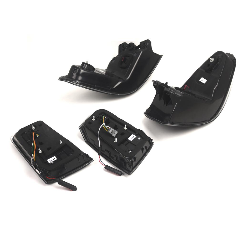 L&R Smoked LED Tail Lights Rear Lamp Assembly For BMW 5 G30 G38 2018-2020