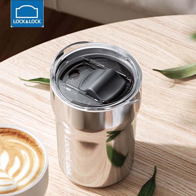 LOCK&LOCK LHC6789FU Insulated Mirror Coffee Mug