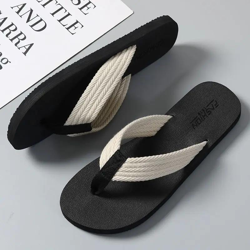 Fashion Male Slipper Slides Sabot Flip Flops Soft Eva Platform Outdoor Men's Shoe Shiatsu Mascullino 2025 Fashion Adult Elegant Style