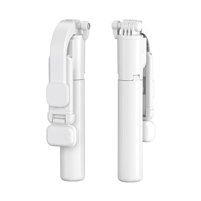 Bluetooth Selfie Tyč s Dálkovým Ovladačem, Stativem, Zatahovacím Designem a Výplňovým Světlem pro Mobilní Streamování