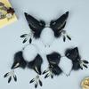 Bandeau Cheveux Oreilles de Chat Renard en Fausse Fourrure Poilue Fête Cosplay Bandeau Cheveux Headwear