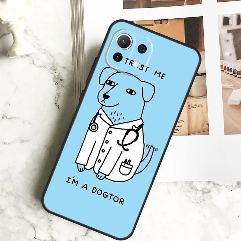 Funny Nurse Doctor Nursing Case For POCO X6 M6 Pro X5 X3 M5s F3 F5 Xiaomi 14 Ultra 12 13 Lite 11T 12T 13T Pro Cover
