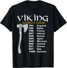 T-shirts Tour du Monde Viking Cadeau T-shirt Unisexe