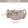 Small Shoulder Bag with Removable Strap Crossbody Clutches Purse Handbags for Women Underarm Bag Crossbody Bags Gift