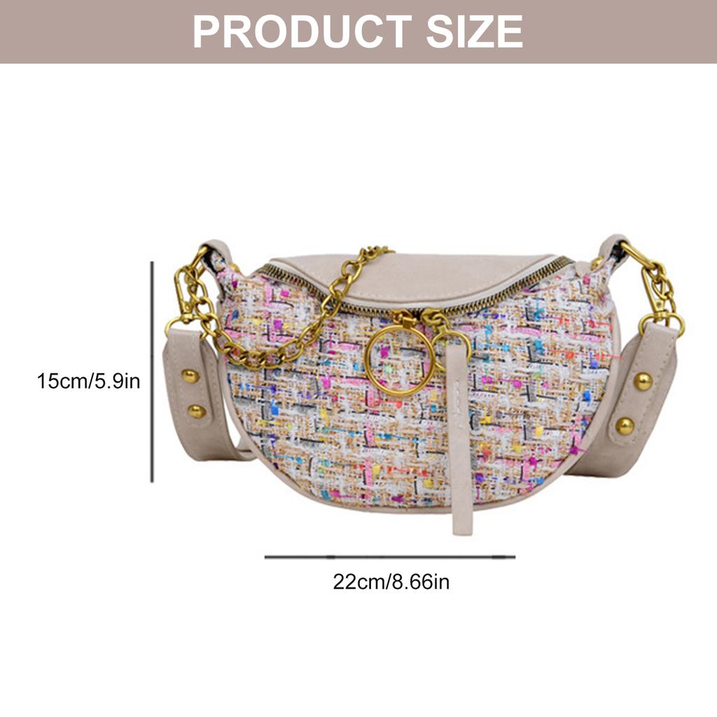 Small Shoulder Bag with Removable Strap Crossbody Clutches Purse Handbags for Women Underarm Bag Crossbody Bags Gift