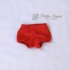 [Petite Marie] 13 MDD Compatible Lantern Bloomers Gym Uniform Pants Red Soft Touch Versatile Gym Bottoms Red Pants 40cm Doll BJD Doll Clothes [Petite