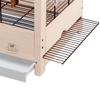 Cage À Oiseaux - Ferplast - Giulietta 5 - 69 X 34,5 X 58 Cm - Beige - Avec Accessoires