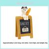 Resin Bakery Signboard Display Stand For Shop Decor And Gift Ideas