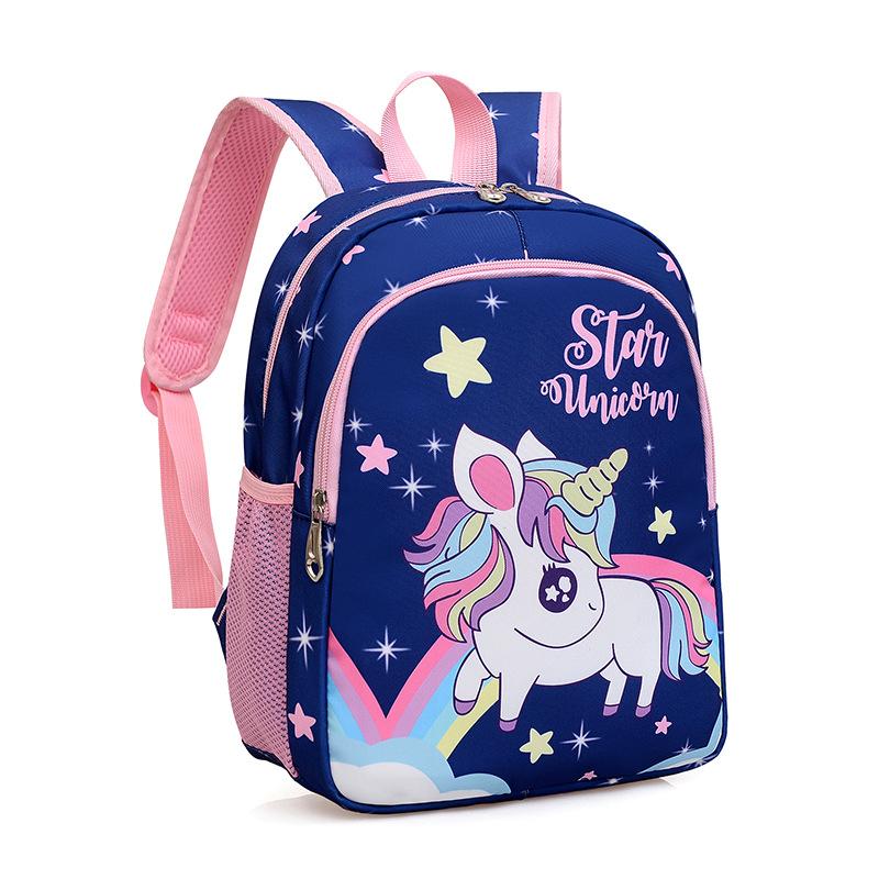 New pony cartoon cute backpack kindergarten school bag for sale unicorn children's school bag primary school backpack