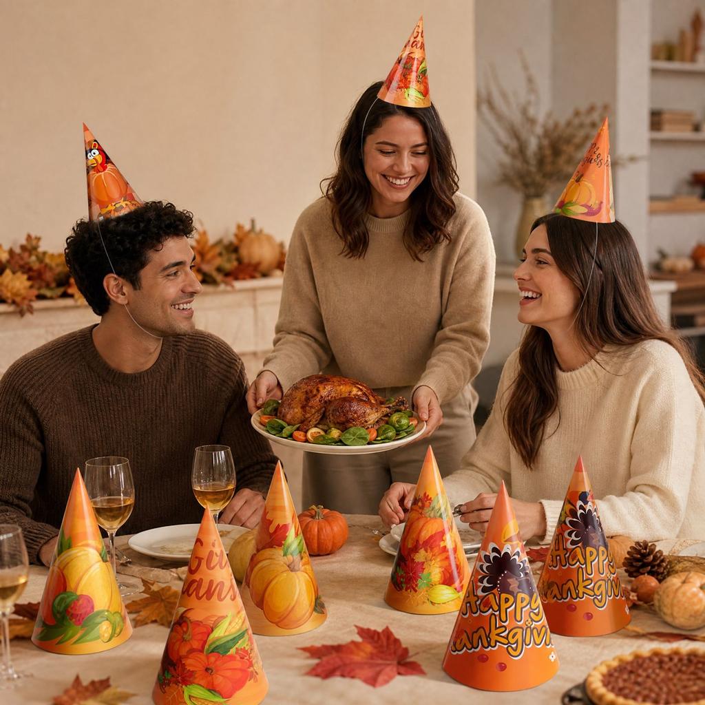 Thanksgiving Party Hats for Festive Holiday Gatherings