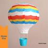 Back-to-School, Mid-Autumn Festival, National Day Hanging Hot Air Balloon Paper Lantern for Ceiling Decoration