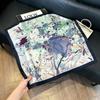 New old money wind chain neck scarf women's commuting versatile soft silk scarf neck protection shawl outer scarf