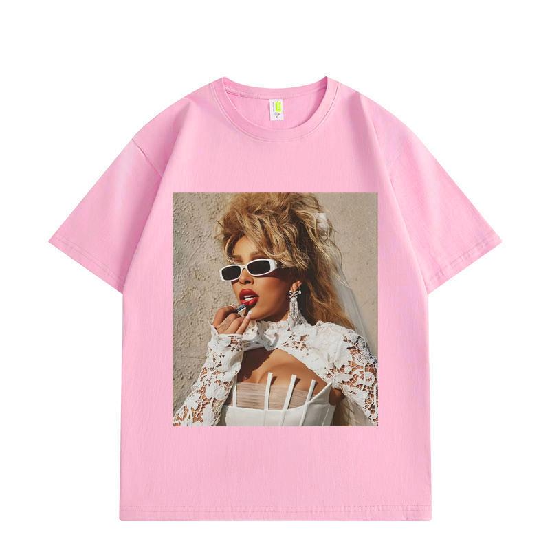 T-shirt Grafiche Rapper Doja Cat Uomo Donna Abbigliamento Moda Estetica Manica Corta T-shirt Estiva Casual Maglietta in Cotone