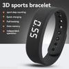 LED Digital Smart Armband Fitness Tracker, Wasserdichter Sport Schrittzähler, Vibrationswecker Armband für Kinder Männer Frauen
