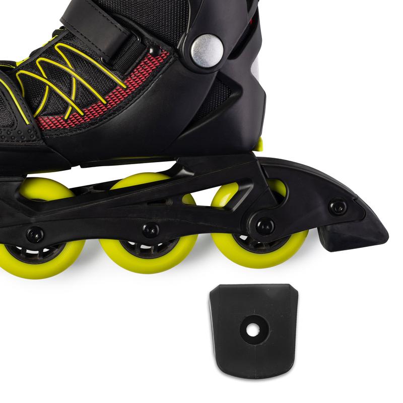 Skate Brakes Inline Skates Block Pad Part Professional Stops Roller Supplies Rubber Convenient Practical Braking Pad Skate Tool