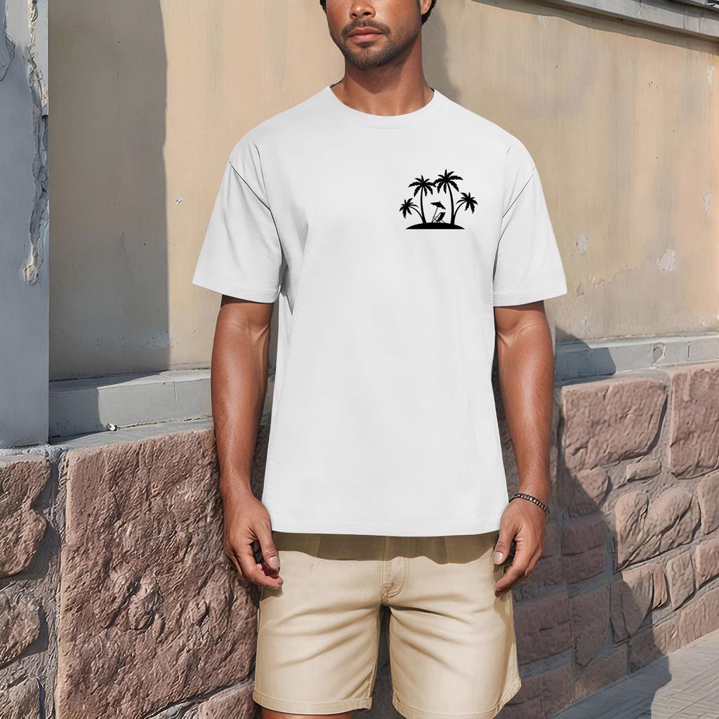 Men's  T-shirt T-shirts Graphic Text Pool3D Printing Street Casual Short Sleeve Printed Clothing Basic