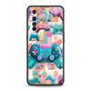 Game Controller Graphic Soft TPU For Realme 13 12 11 10 9 Pro Plus GT3 GT2 C21 C25 C35 C53 C55 C67 Pro 5G Phone Case Cover Capas