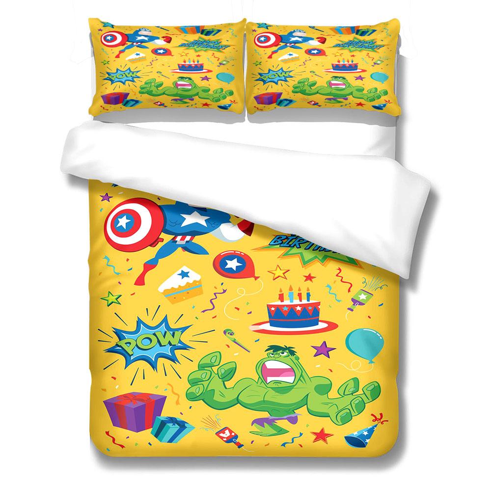 Hungry Super Eat Comforter Cover Kit King Dimension Queen Dimension Full Size Full Twin Size Twin Size Size Size Bed Linen Kit