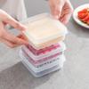 1PCS Reusable Cheese Packaging Box Refrigerator Fruit Sealed Fresh-keeping Box Flip Butter Block Storage Box Onion Ginger Garlic Seasoning Storage Box