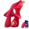 Remote Control Vibrating Cock Ring Vibrator for Men Trainer Delay Ejaculation Penis Ring with G-spot Clitoris Vagina Nipple Stimulator Couples Sex Toy