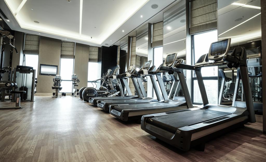Photomural Modern Fitness Club Washable Fleece 416x290