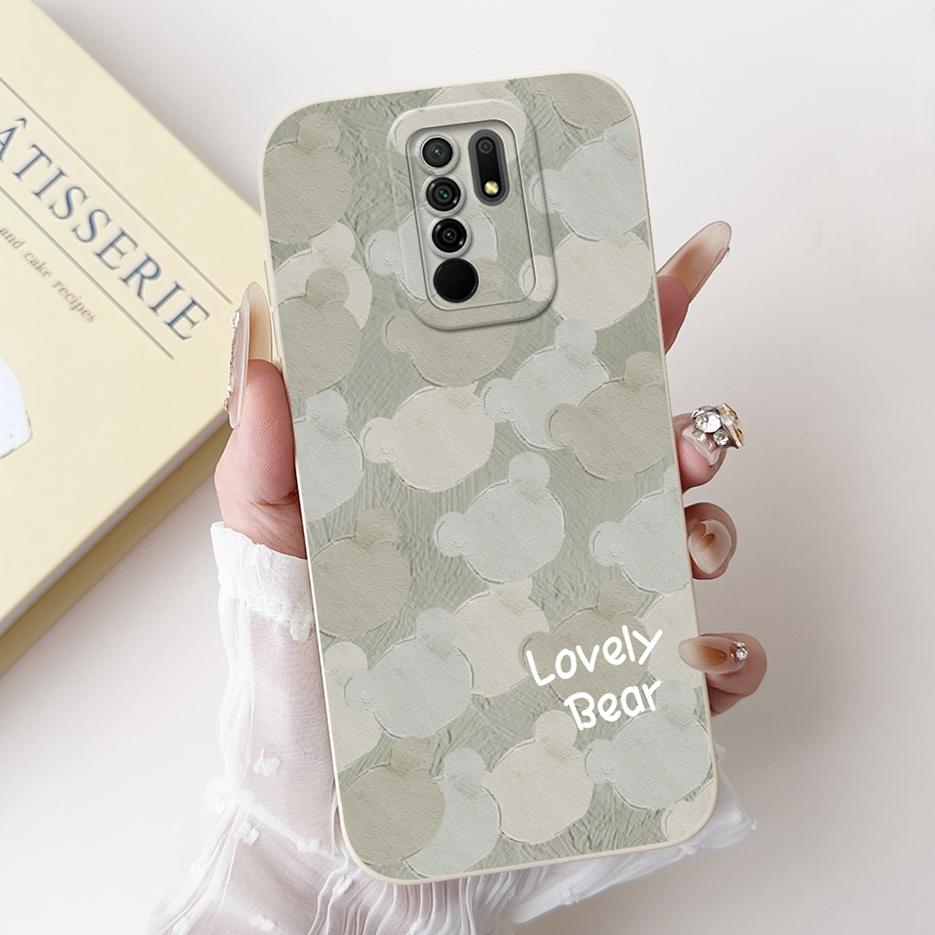 For Xiaomi Redmi 9 Case Stylish Candy Painted Cover Soft TPU Phone Case For Xiaomi Redmi 9 Prime Redm9 Back Covers 6.53'' Bumper