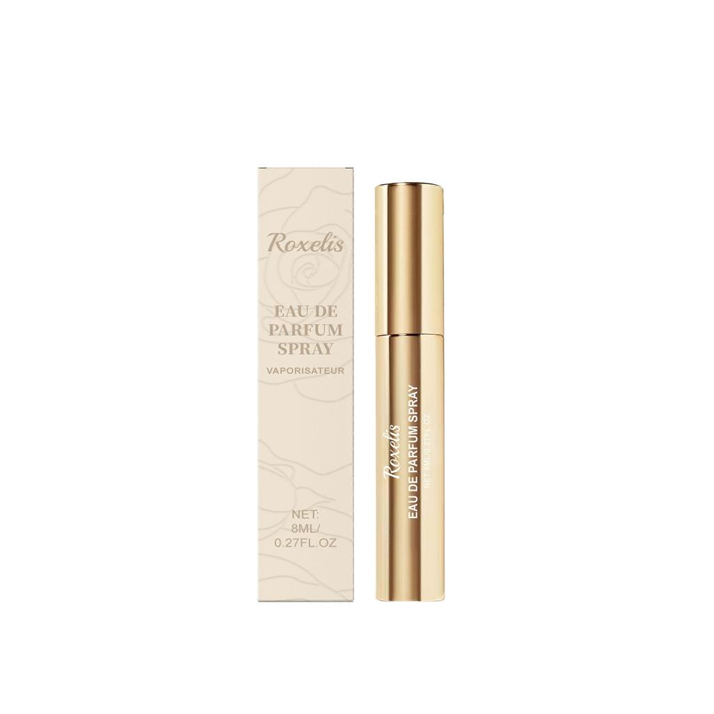 Roxelis Charming Floral And Travel Perfume With A Natural And Fresh Scent Exudes Charm And A Soft, Lingering Fragrance. It Is A Portable Daily Perfume