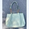 Niche Design Large Capacity Matcha Green Tote Bag Women's Fashionable One-shoulder Underarm All-match Chain